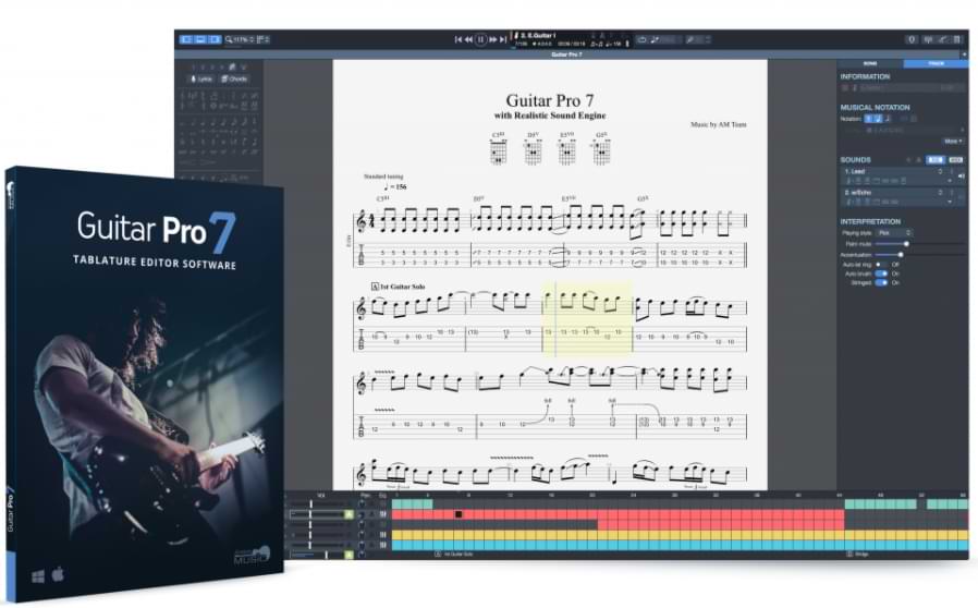 Guitar Pro Crack 7.5 Multitrack Musical Editor Free Download [2021]